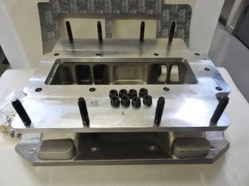 INDY Blower Manifold for-SB MoPar LA Old Style  Heads NOT Magnum ( Bolts like SB Chevy)